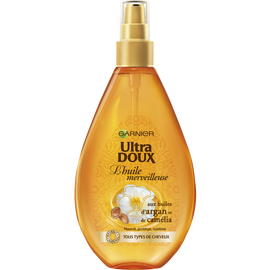 Huile Merveilleuse Argan et Camélia ULTRA DOUX 150ml