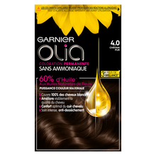 Coloration cheveux n°4.0 châtain pur olia GARNIER