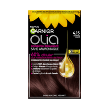 Coloration 4.15 marron glacé tous types de cheveux OLIA GARNIER