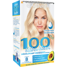 Coloration cheveux blond décolorant 100% GARNIER - 160ml