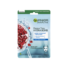 Masque tissu visage grenade hydratant & repulpant skin active GARNIER