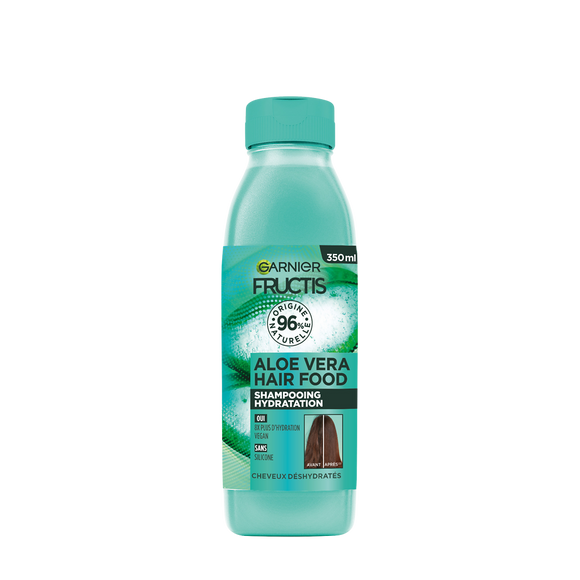 Shampoing vegan hydratant à l'aloe vera FRUCTIS - flacon 350ml