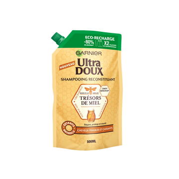 Shampooing Reconstituant Trésor de Miel Recharge ULTRA DOUX 500ml