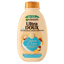 Shampooing Crème Nutrition Richesse d'Argan ULTRA DOUX 250ml
