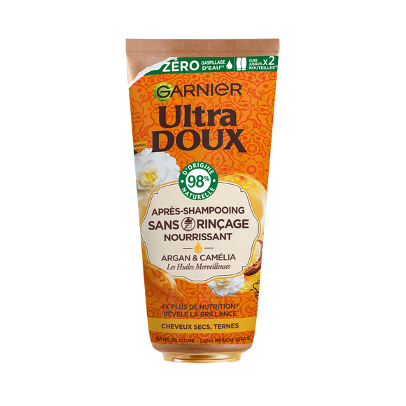 Soin capillaire sans rinçage argan ULTRA DOUX HAIRCARE 200ml