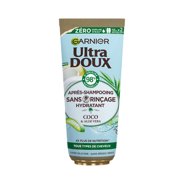 Soin capillaire sans rinçage eau de coco aloe ULTRA DOUX HAIRCARE 200ml