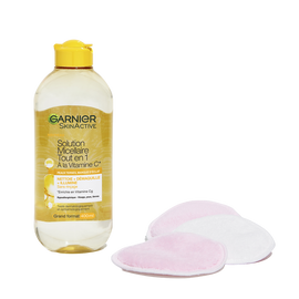 Eau micellaire vitamine C SKINACTIVE 400ML