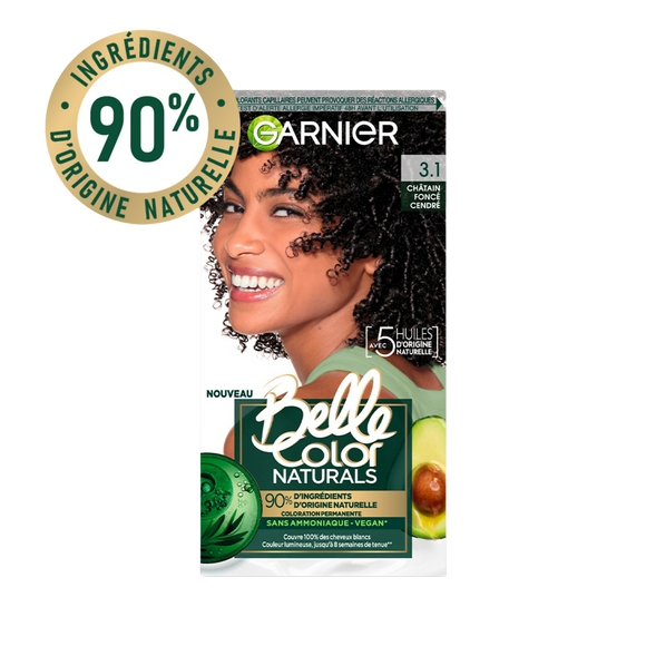 Coloration sans ammoniaque naturals 3.1 BELLE COLOR