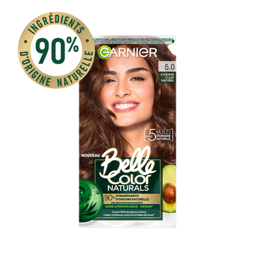 Coloration sans ammoniaque naturals 5.0 BELLE COLOR