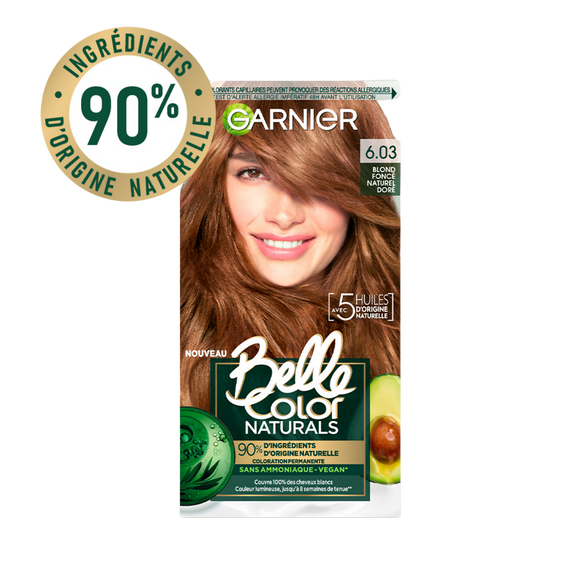 Coloration sans ammoniaque naturals 6.03 BELLE COLOR