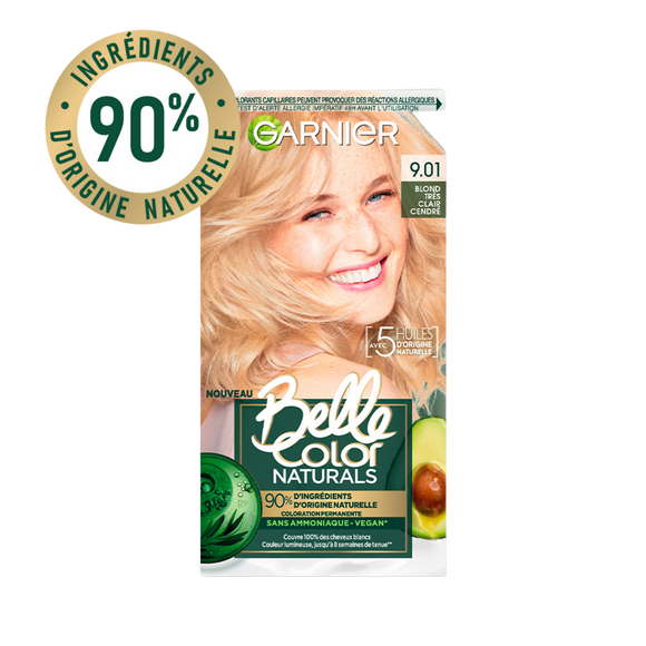 Coloration sans ammoniaque naturals 9.01 BELLE COLOR