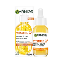 Sérum visage éclat vitamine c anti-tâches niacinamide GARNIER - flacon30 ml