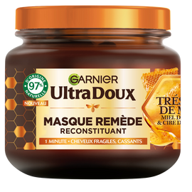 Masque Remède Reconstituant Trésors de Miel ULTRA DOUX 340ml