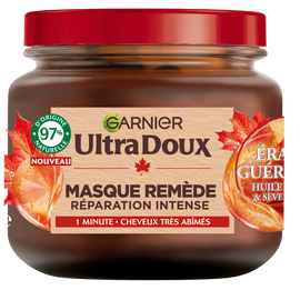 Masque capillaire maple castor GARNIER ULTRA DOUX HAIRCARE 340ml