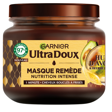 Masque capillaire avocado shea GARNIER ULTRA DOUX HAIRCARE 340ml