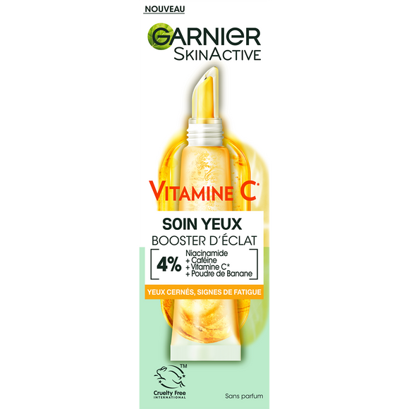 Soin yeux vitamine C SKINACTIVE Garnier flacon de 15ml