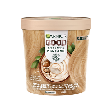 Coloration oxydation kit ombre 8.0 blond miel GOOD