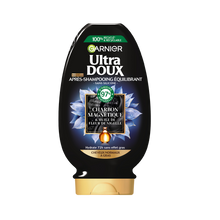 Après-shampoing charbon magnétique équilibrant ULTRA DOUX - flacon 200ml