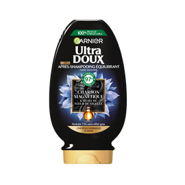 Après-Shampooing ultra doux charcoal GARNIER 200ml