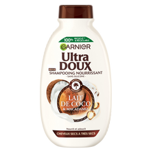 Shampoing nourrissant au lait de coco et macadamia ULTRA DOUX - flacon300ml