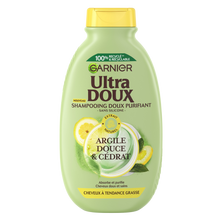 Shampoing doux purifiant argile cédrat ULTRA DOUX - flacon 300ml