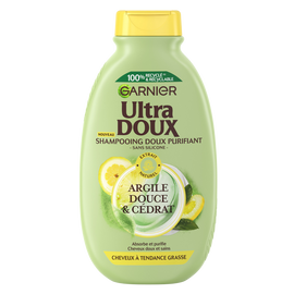Shampooing Doux Purifiant Argile Douce Cédrat ULTRA DOUX 300ml