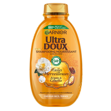 Shampooing nutrition argan et camélia ULTRA DOUX -300 ml