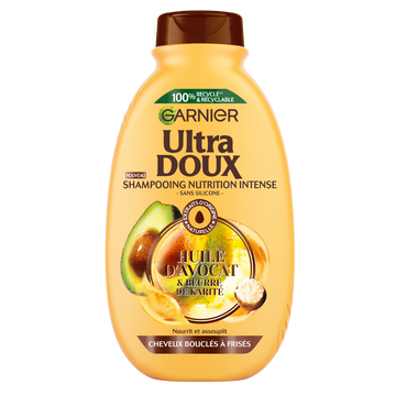 Shampooing ultra doux avocat karité GARNIER 300ml