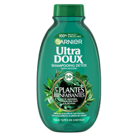 Shampooing Détox Purifiant 5 Plantes Bienfaisantes ULTRA DOUX 300ml