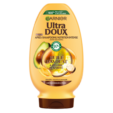 Après-Shampooing ultra doux avocat karité GARNIER 250ml