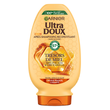 Après-shampoing reconstituant trésors de miel ULTRA DOUX - flacon 250ml