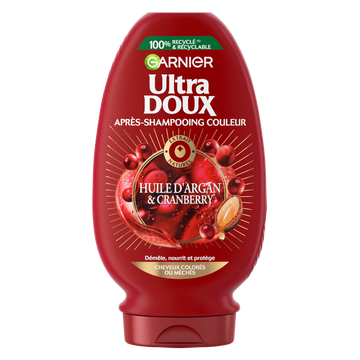 Après-Shampooing Couleur Argan et Cranberry ULTRA DOUX 250ml