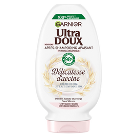 Après-shampooing Hydratant Apaisant Avoine ULTRA DOUX 250ml
