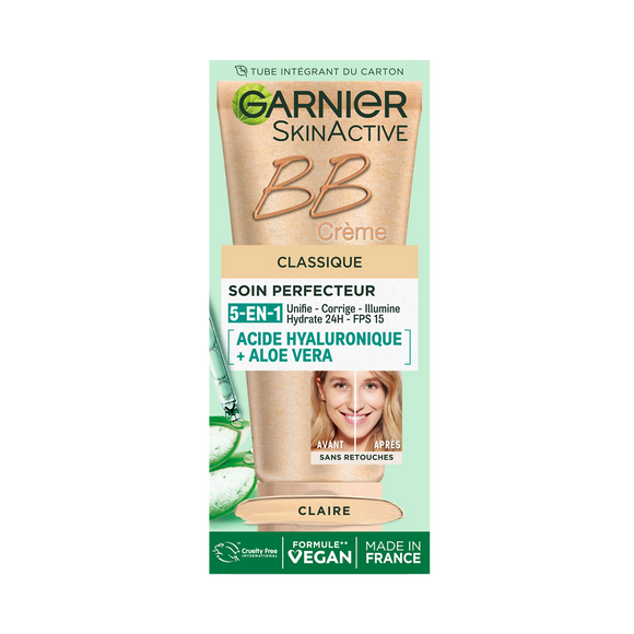 Crème visage classic T50 light hard reno GARNIER BB 50ml