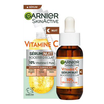 Sérum nuit vitamine C SKINACTIVE VISAGE 30ml