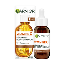 Sérum visage nuit booster d'éclat à la vitamine c GARNIER -flacon 30ml