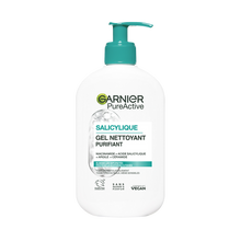 Gel nettoyant moussant à l'acide hyaluronique GARNIER - flacon 250ml