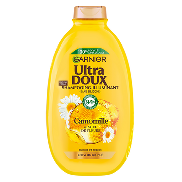 Shampooing Illuminant Camomille Miel de Fleurs ULTRA DOUX 600ml
