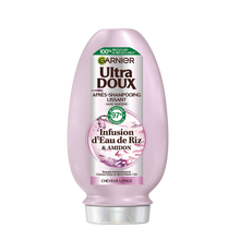 Après-shampoing lissant eau de riz amidon ULTRA DOUX - flacon 200ml