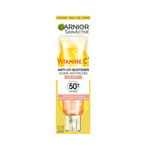 Fluide Anti-tâches Vitamine C FPS50+ SKINACTIVE 40ml