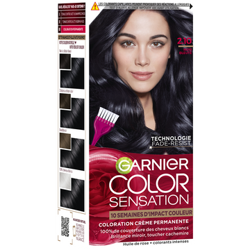Coloration Noir Bleuté 2.10 COLOR SENSATION Garnier