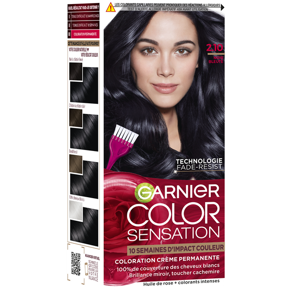 Coloration Noir Bleuté 2.10 COLOR SENSATION Garnier