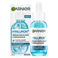 Sérum visage à l'acide hyaluronique & aloe vera GARNIER - flacon 30ml