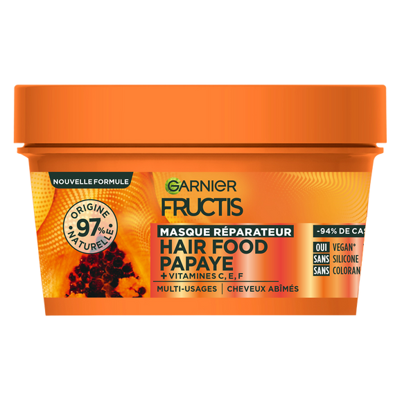 Masque capillaire réparateur papaye FRUCTIS - pot 320ml