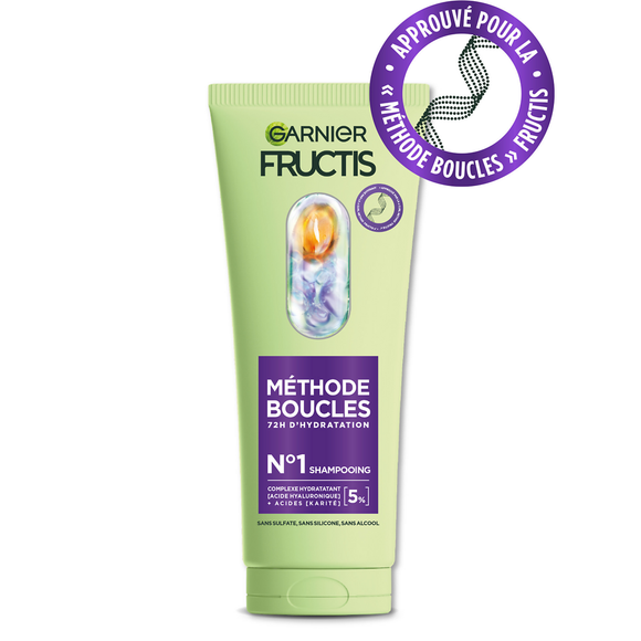 Shampoing hydratant acide hyaluronique beurre de karité FRUCTIS - 200ml