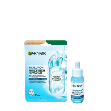 Masque en tissu GARNIER HYALURONIQUE + REPAIR
