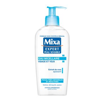 Eau micellaire Visage et Yeux Apaisante MIXA Flacon 200 ml