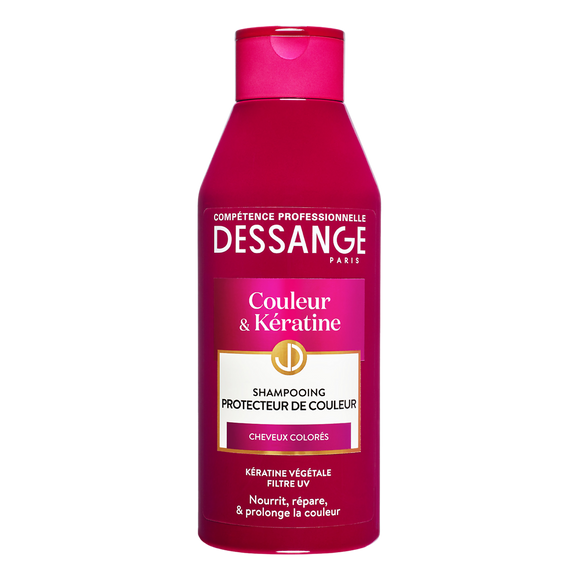 Shampooing Couleur et kératine protecteur de couleur DESSANGE Flacon 250 ml