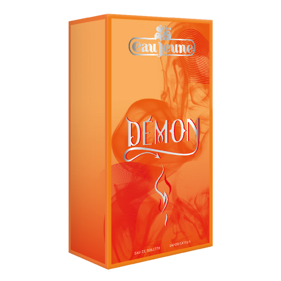 Eau de toilette femme "Démon" EAU JEUNE, vaporisateur de 75ml