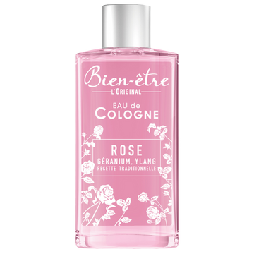 Eau de Cologne absolue de roses BIEN ÊTRE, flacon de 250ml
